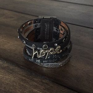 GoodWorks scripture cuff bracelet